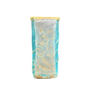 Daum Nancy Art Nouveau Talking Vase "peace And Little"