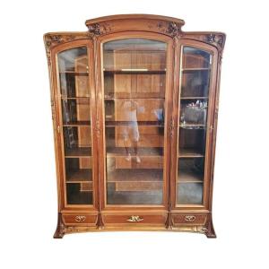 Louis Majorelle Art Nouveau Library "aux Lilas"