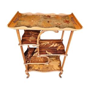 Emile Gallé Art Nouveau Shelf