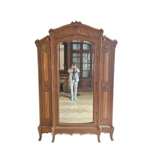 Art Nouveau Bedroom From The Nancy School "aux Anémones"
