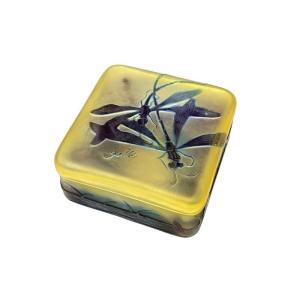 Emile Gallé Art Nouveau "dragonflies" Candy Box