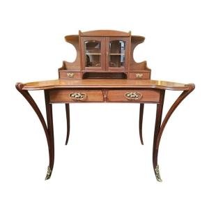 Louis Majorelle Art Nouveau Desk "at The Cloverleaf"