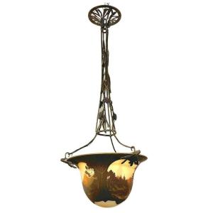 Chandelier Muller Frères Lunéville 