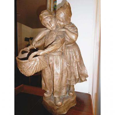 Groupe En Terre Cuite