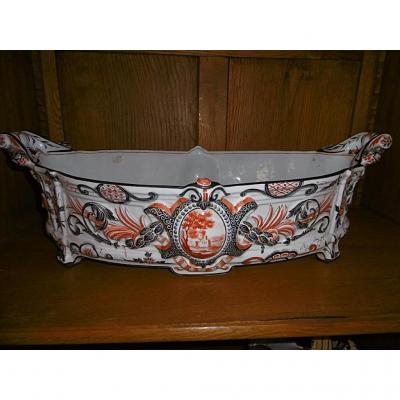 Emile Gallé Ceramic Planter