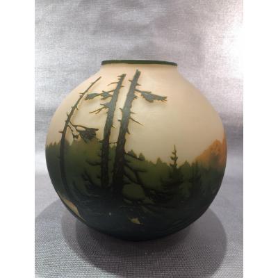 Art Nouveau Muller Vase