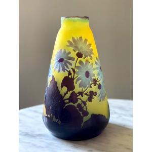 Gallé Art Nouveau Vase