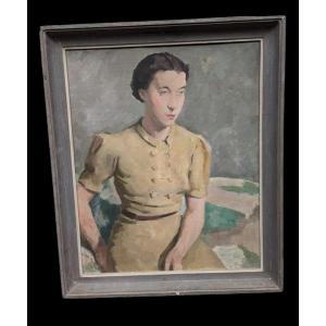Hsp Portait Femme Jean Ronsin 1936