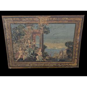 Large Painted Canvas 