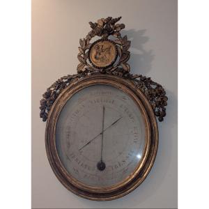 Large Barometer According To Torricelli, 18th Century.