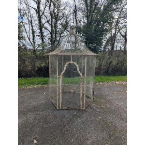 19th Century Wrought Iron Aviary 