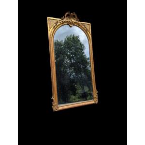 Large Gilded Mirror Nii Period