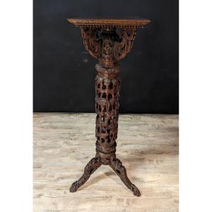 Indochinese Tripod Bolster In Ironwood