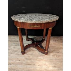 Empire Mahogany Pedestal Table