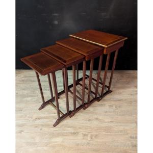 Set Of 4 Louis XVI Style Nesting Tables