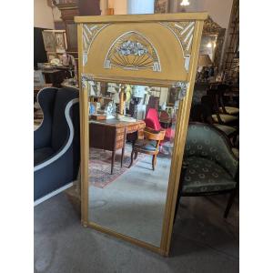 Large Art Deco Trumeau Mirror Circa 1925