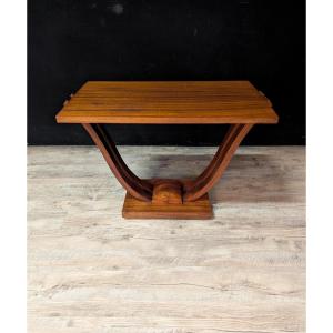 Art Deco Mahogany Side Table