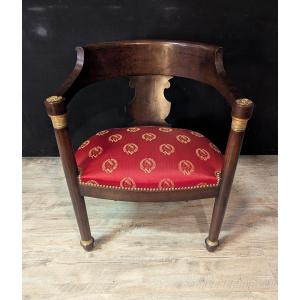Empire Style Armchair, Late 19th / Early 20th Century.