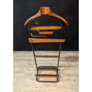 Frac Mahogany Valet Stand From The 1970s