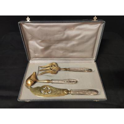 Three Piece Fish Serving Cutlery