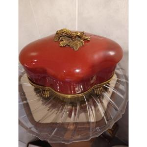 Porcelain And Bronze Box