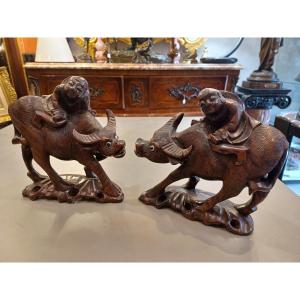 Buffalo Group Sculpture
