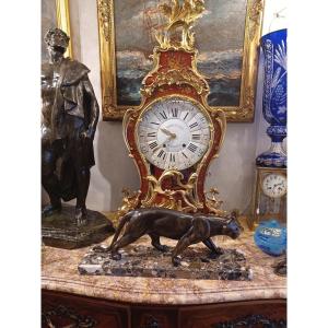 Marcel Leducq, Art Deco Panther Sculpture 