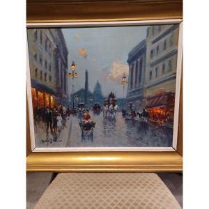 Painting Representing " La Vie Parisienne"
