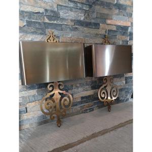 A Pair Of Charles Wall Lights