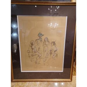 Lithograph By Léonor Fini