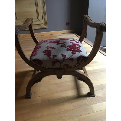 Nineteenth Century Stool In X