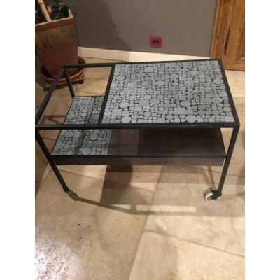 1960 Vintage Rolling Trolley By Herbert Hirche