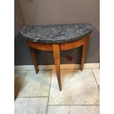 Nineteenth Century Half Moon Console