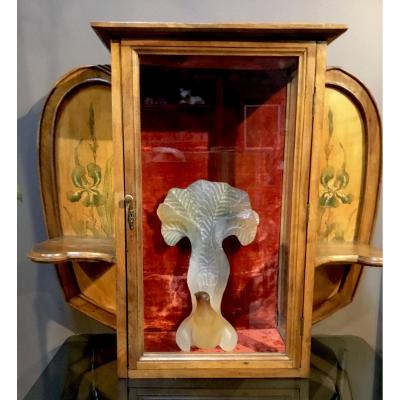 Art Nouveau Wall Showcase 1900