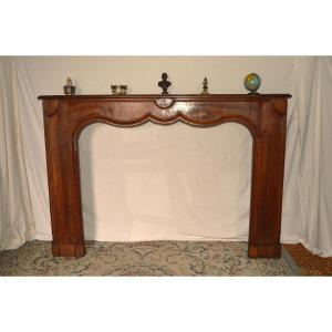 Large Old Fireplace Or Library