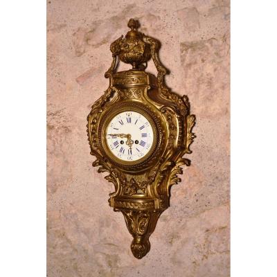 Cartel In Bronze Of Style Louis XVI