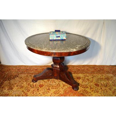 Restoration Mahogany Restoration Pedestal Table