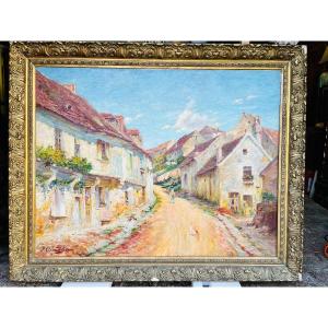 Large Format Street Scene Boyer Jean Claude