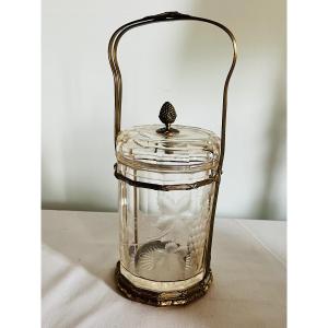 Saint Louis Crystal Bucket Bronze Mount