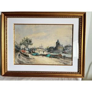 Franck Will Quay Of The Seine, The Bridge Of Arts
