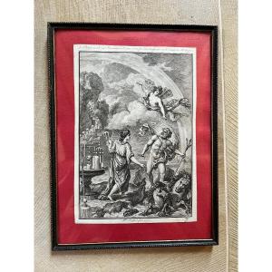 18th Century Engraving On The Theme Of Physics