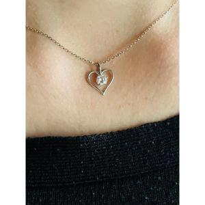 Diamond Heart Pendant