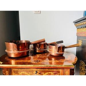 Late 18th Century Copper Caramel Pans