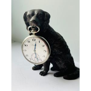 Vienna Bronze Dog Watch Holder
