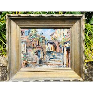 Provencal Village Mangin 20th Century 