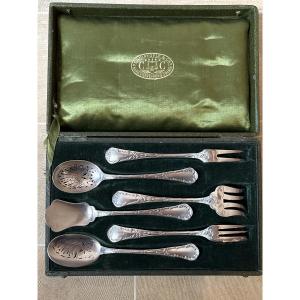 Charles Christofle 6-piece Mignardise Set
