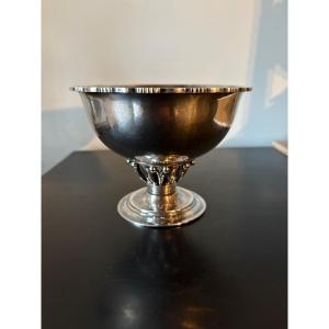 Georg Jensen Solid Silver Stemmed Bowl