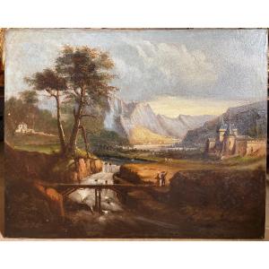 Empire-era Mountain Landscape 