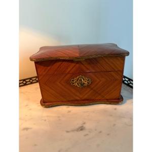 Napoleon III Box In Violet Wood 