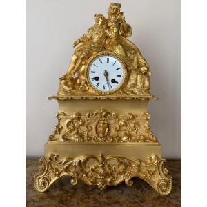 Louis XIV And Marie Thérèse Of Austria Clock, Restoration Period